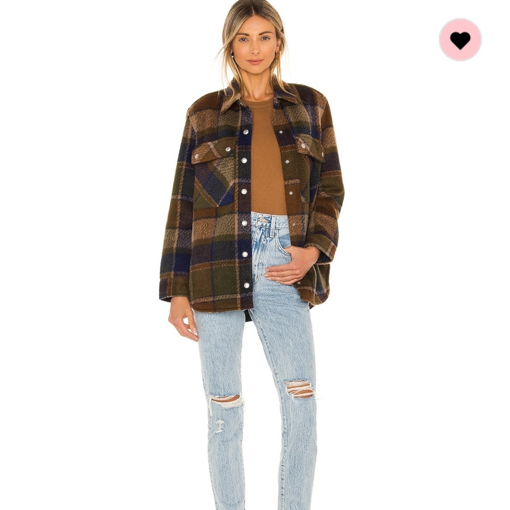 Blanknyc plaid jacket